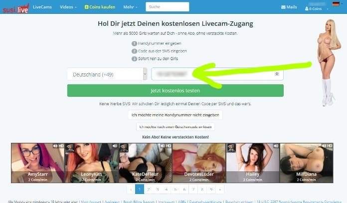 susi.live Free Account